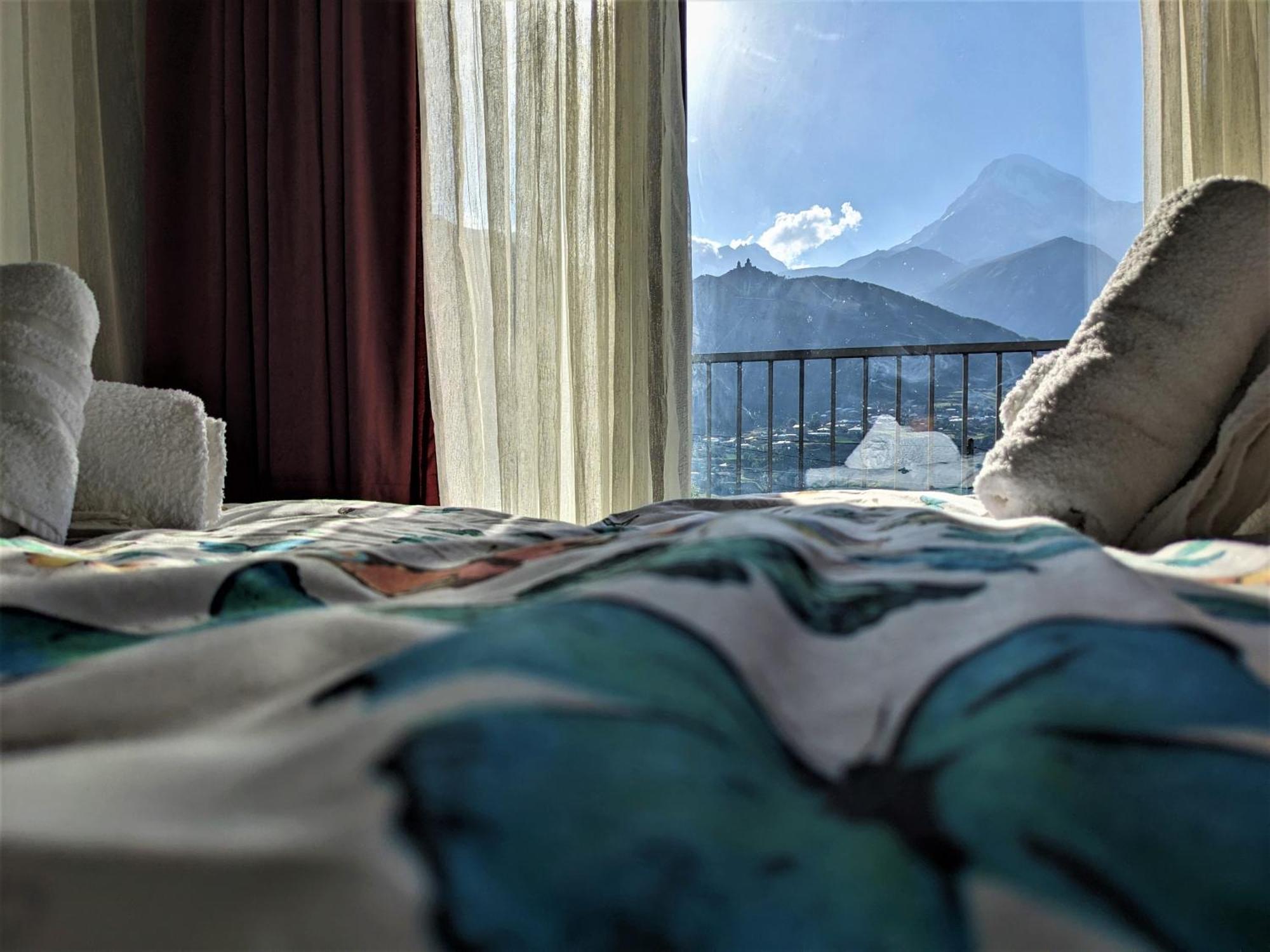 Milky Way Hotel Kazbegi Eksteriør billede